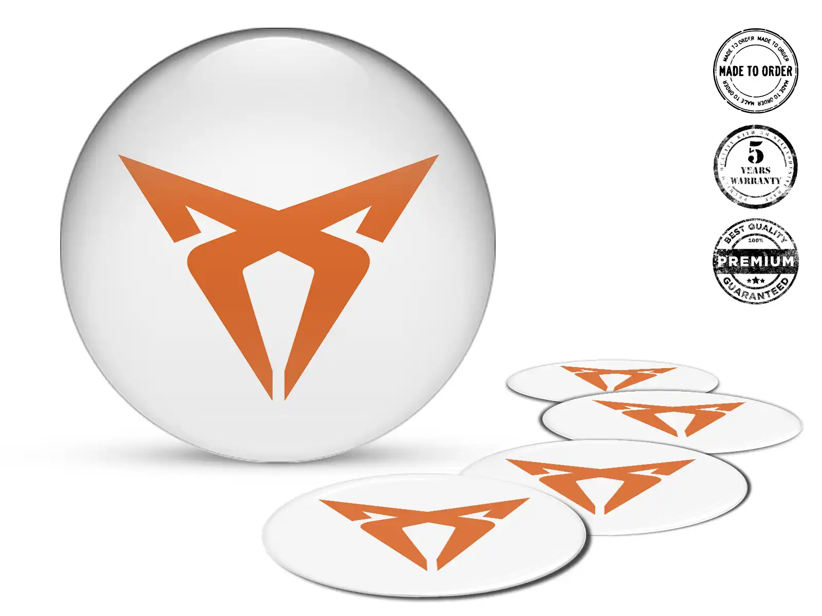 Seat Cupra Felgendekoration Ausgabe Individuelle Silikonsticker